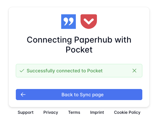 Pocket Connected